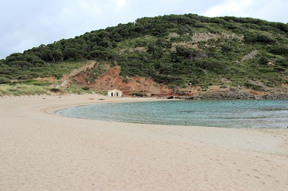 Der Strand Cala Algaiarens, Bild-Nr. 4