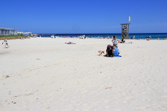 Der Strand Platja de Punta Prima, Bild-Nr. 1
