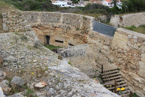 Menorcas Sehenswürdigkeiten: Fort Malborough, Bild-Nr. 10