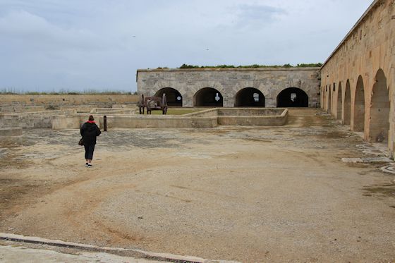 Menorcas Sehenswürdigkeiten: Festung La Mola, Bild-Nr. 7